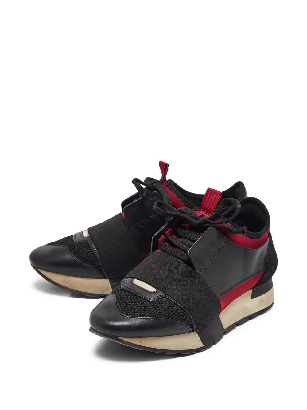 Balenciaga Pre-Owned Race Runner sneakers - Zwart