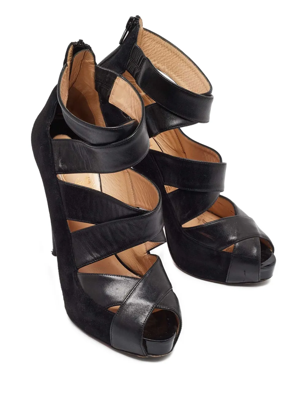 Christian Louboutin Pre-Owned sandalias con tacón de 125mm | Image 2