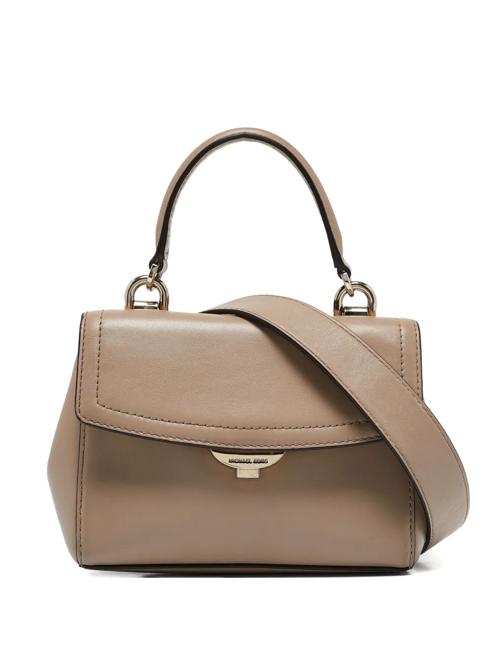 Michael Kors Vintage プレオウンド レザーハンドバッグ - ニュートラル Michael Kors Vintage プレオウンド レザーハンドバッグ - ニュートラル