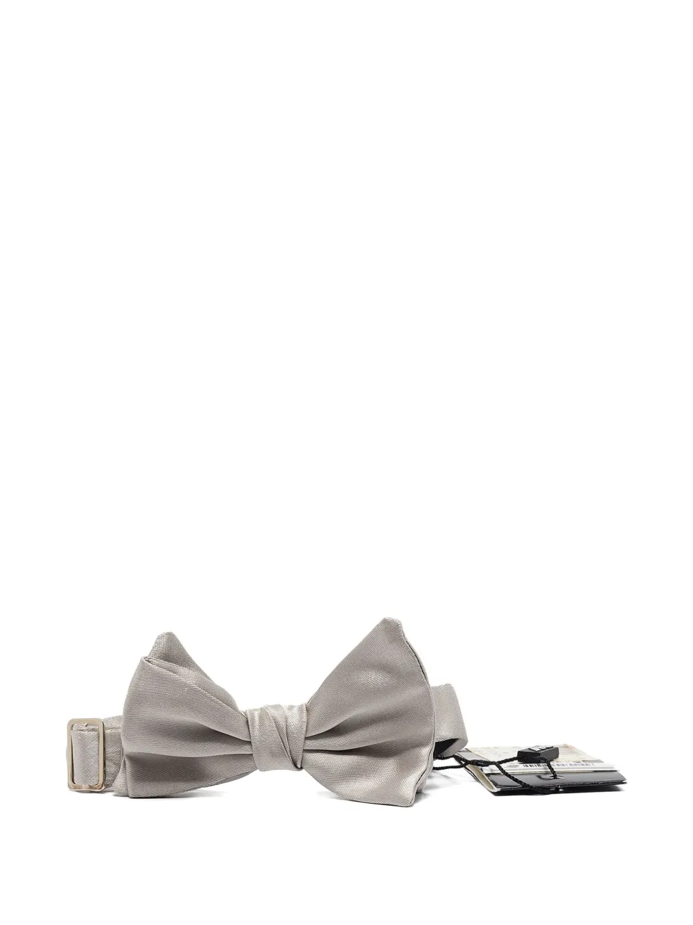 Emporio Armani Pre-Owned 2024 silk-satin bow | Grey | Image 1