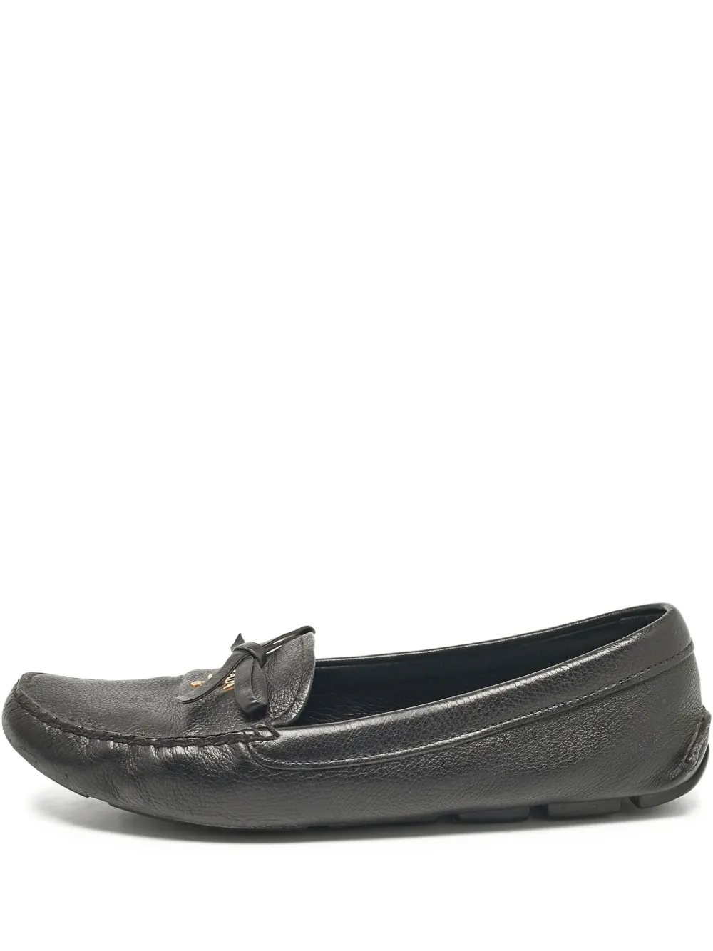Pre-owned Prada Leather Loafers