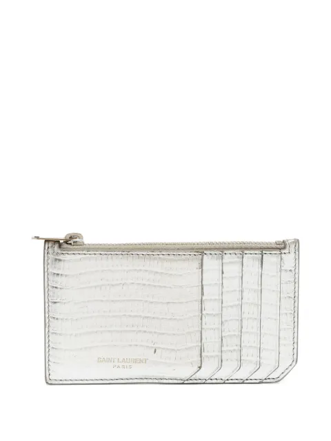 Saint Laurent Pre-Owned leather cardholder
