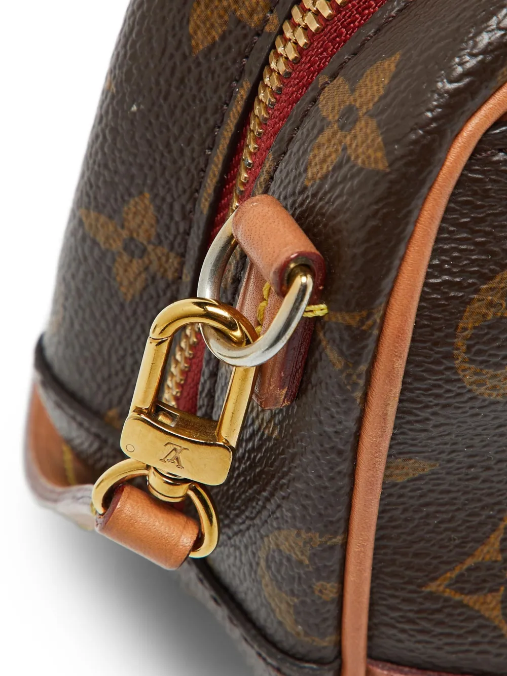 Pre-owned Louis Vuitton Deauville Monogram Canvas Cross Body Bag