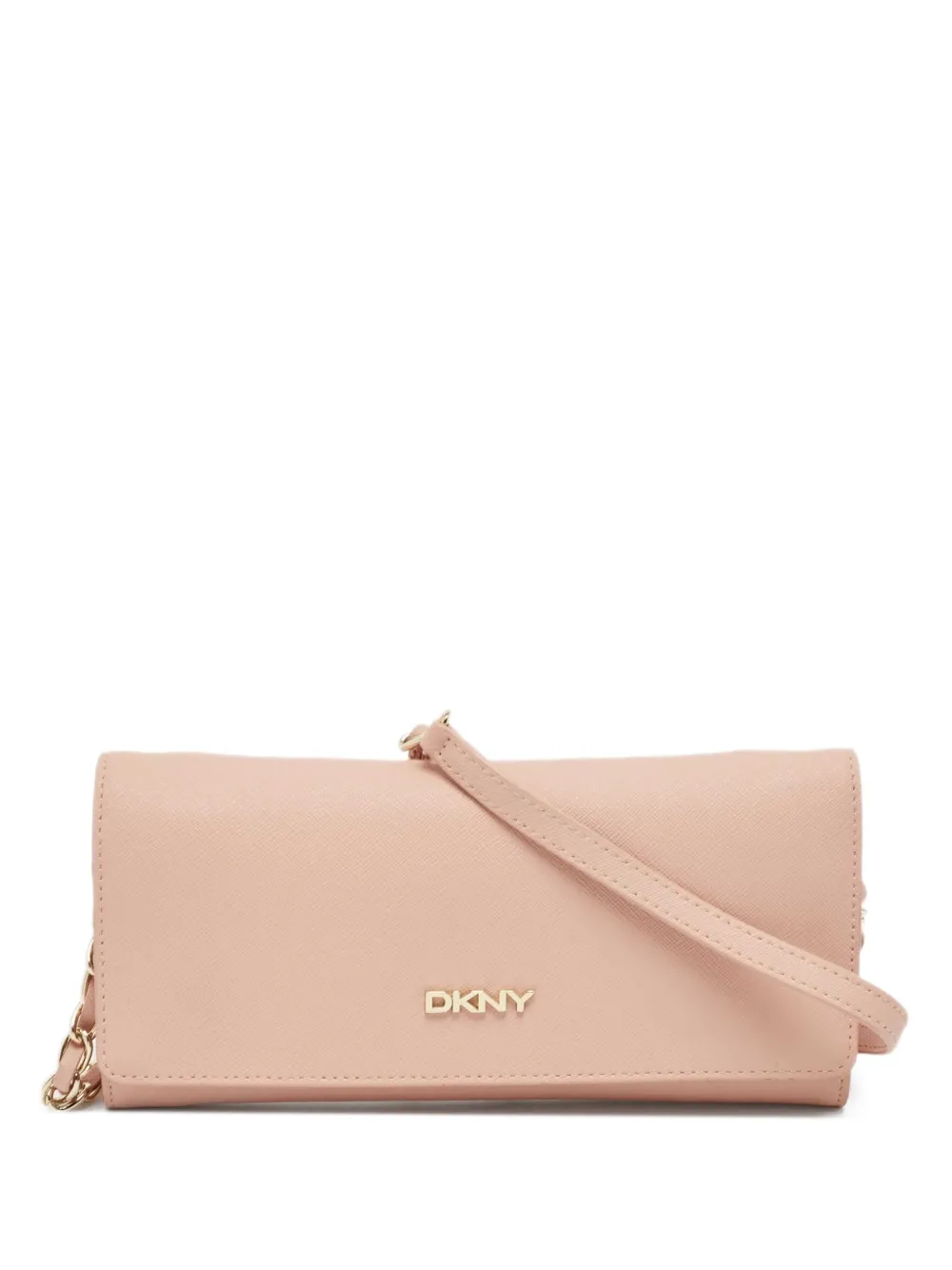 DKNY Vintage leather clutch bag | Pink | Image 1