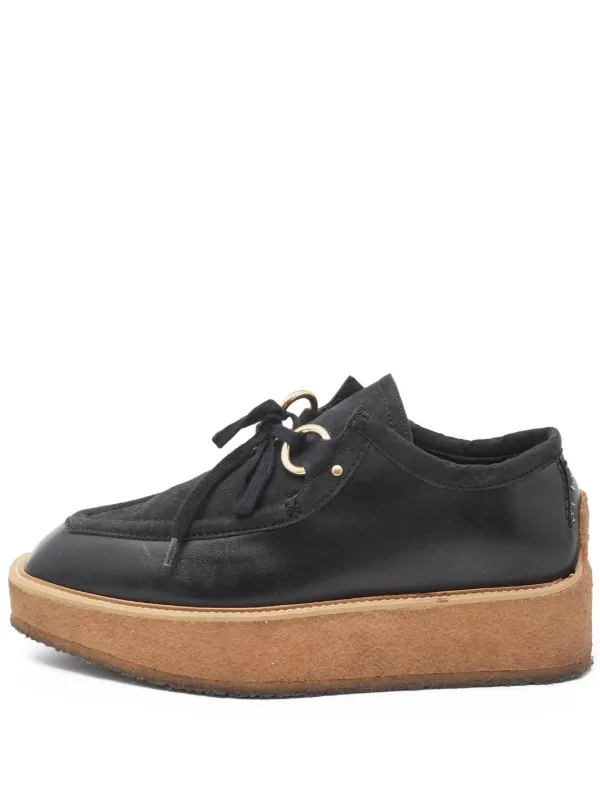 STELLA McCARTNEY ブラック プラットフォームシューズ 38 Stella McCartney Pre-Owned プラットフォーム シューズ | ブラック