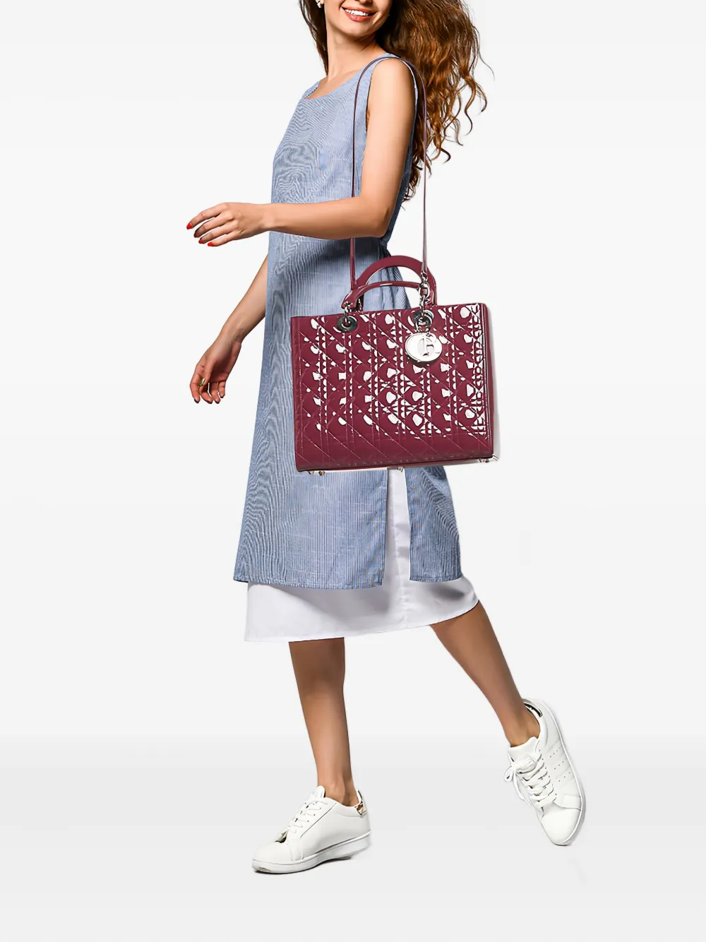 Christian Dior Pre-Owned Lady Dior two-way handbag | Pre-Owned | Image 2
