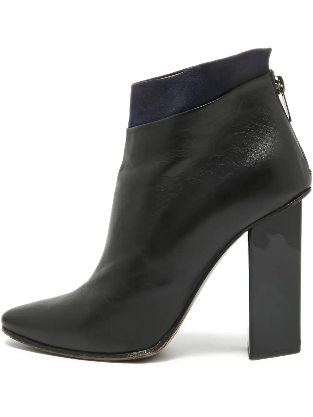 Jimmy Choo Pre-Owned 110mm block-heel ankle boots | negro | Image 1
