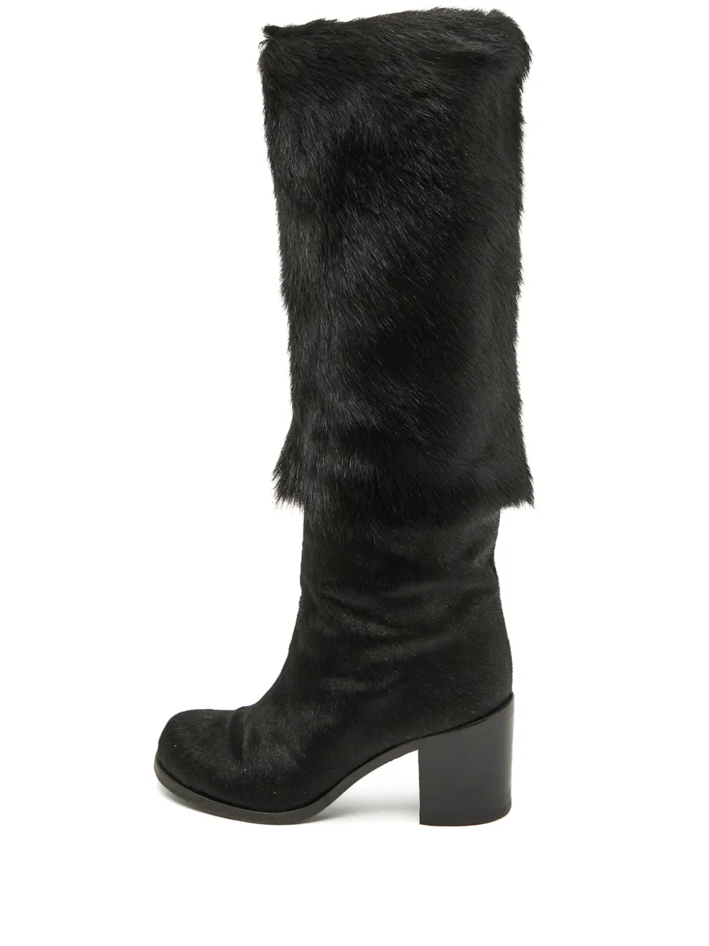 CHANEL Pre-Owned 70mm knee-high boots | Black | Image 1