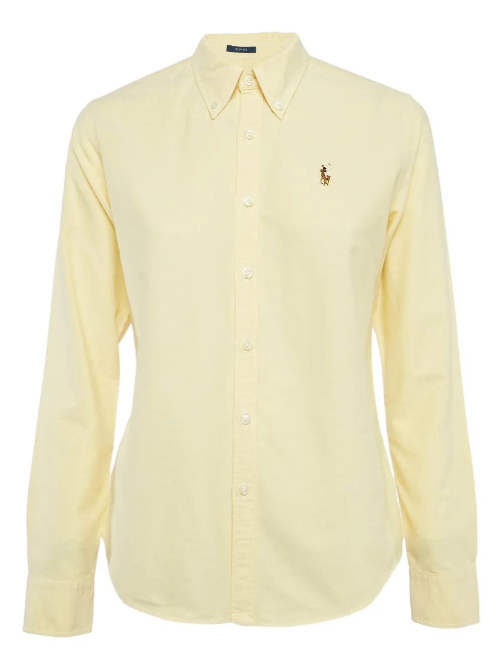 Polo Ralph Lauren Vintage pre-owned button-down collar long-sleeve shirt | Yellow | Image 1