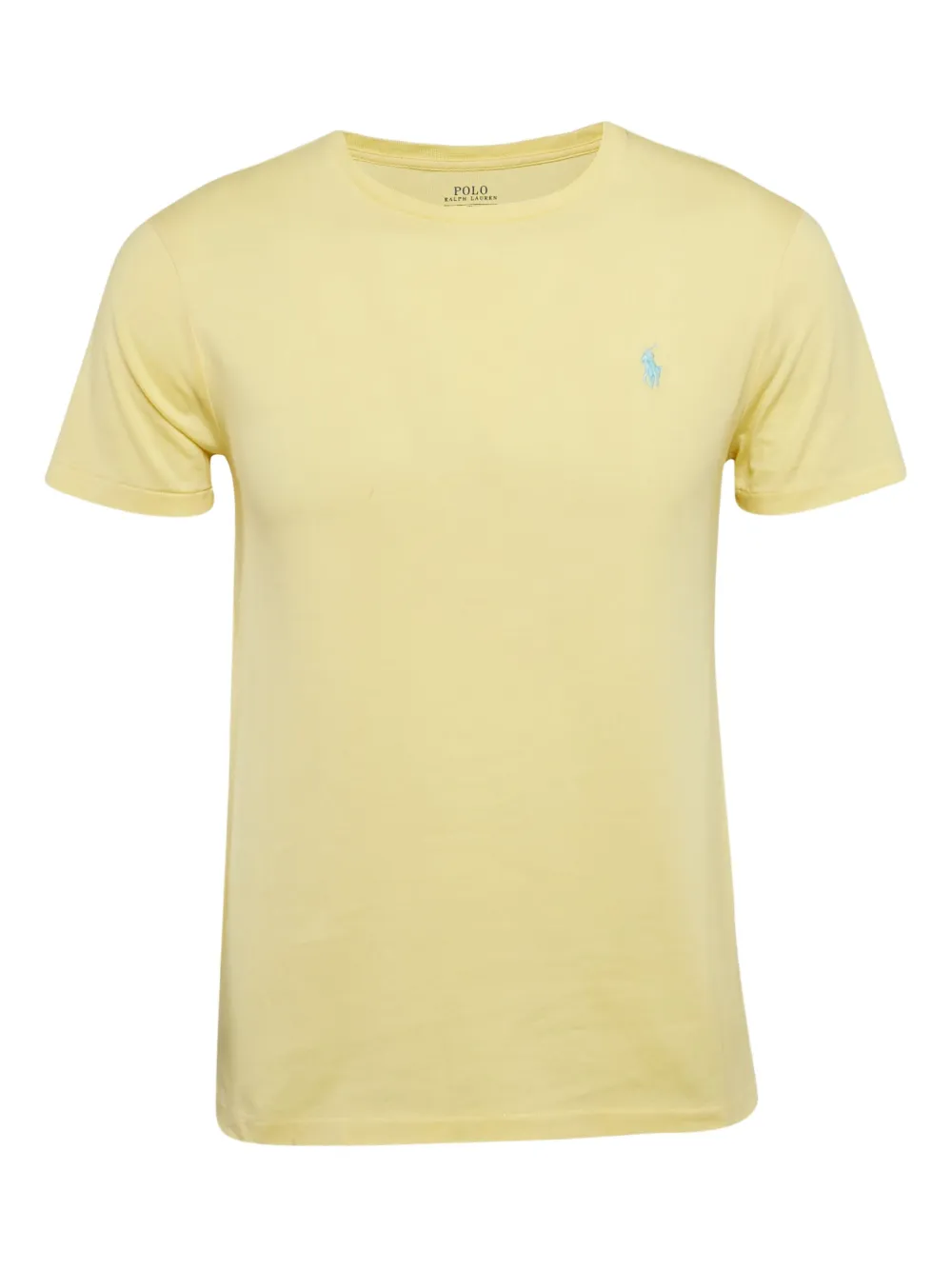 Polo Ralph Lauren Vintage pre-owned embroidered-logo T-shirt | Yellow | Image 1