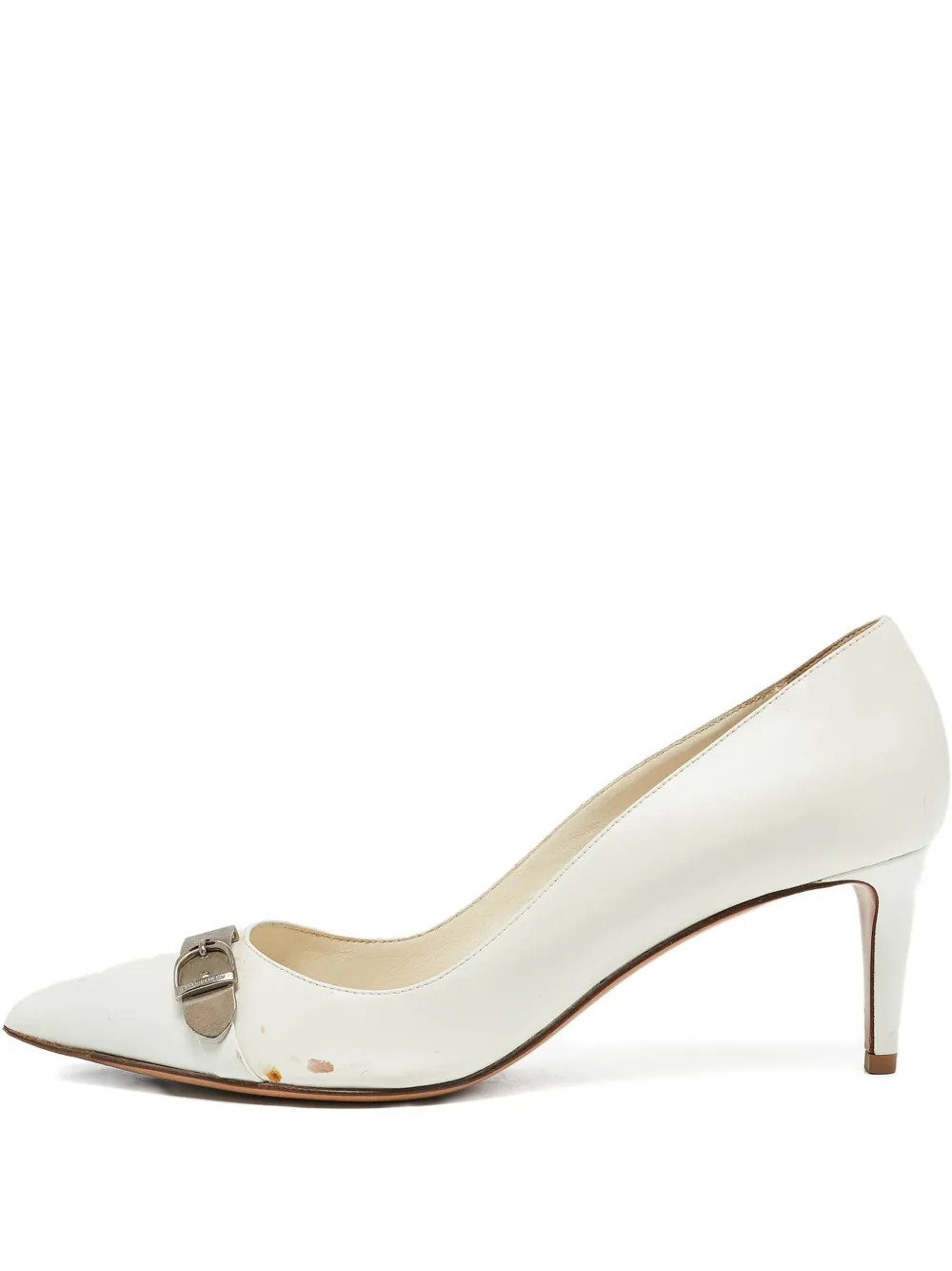 Ralph Lauren Vintage 2024 Pumps 90mm - Weiß