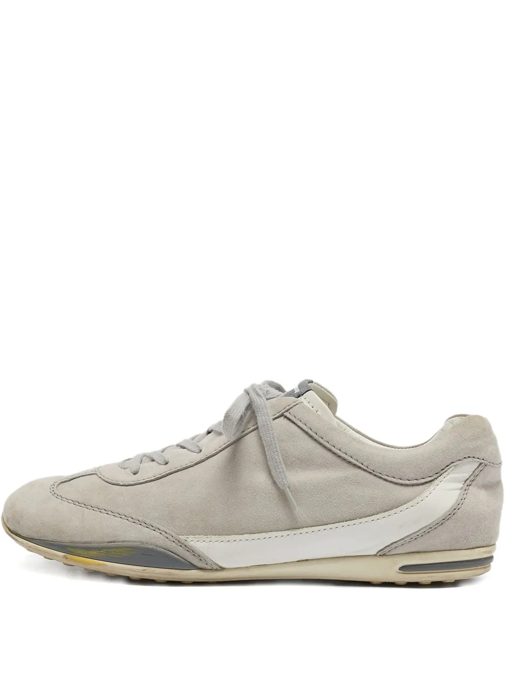 Tod's Vintage suede lace-up sneakers | Grey | Image 1