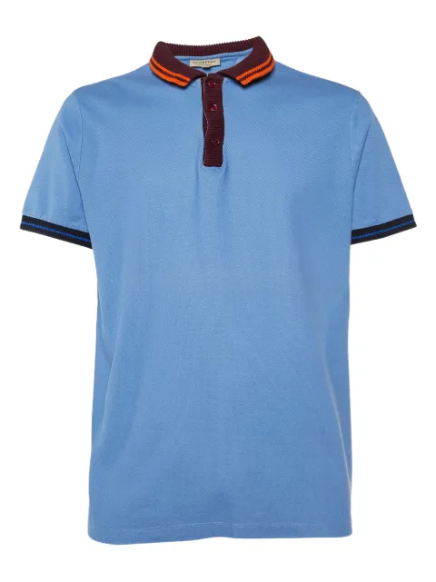 Burberry Pre-Owned cotton polo shirt