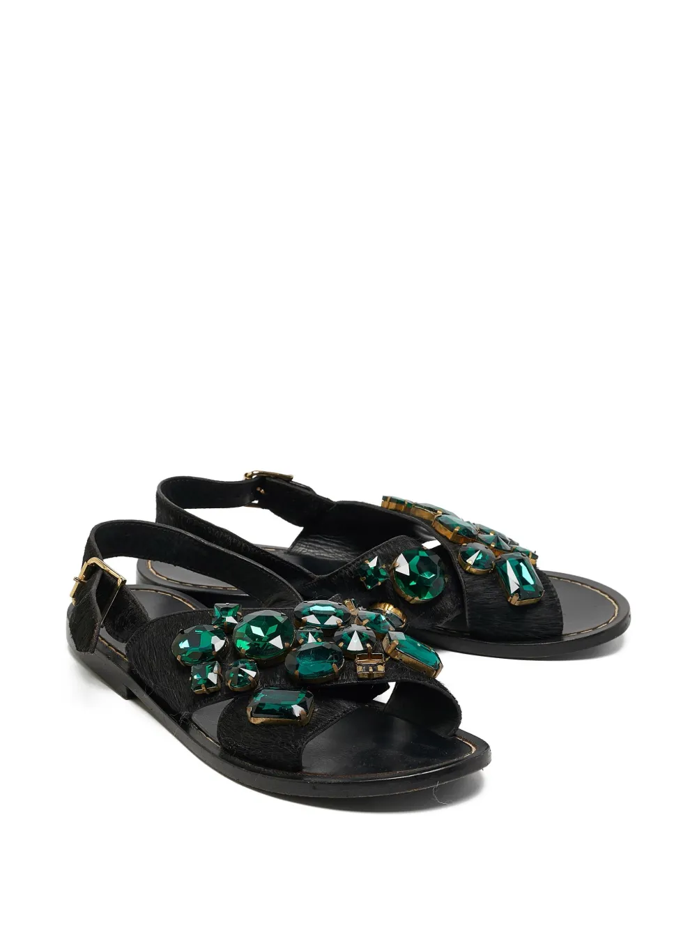 Marni Pre-Owned crystal-embellished sandals | Image 2
