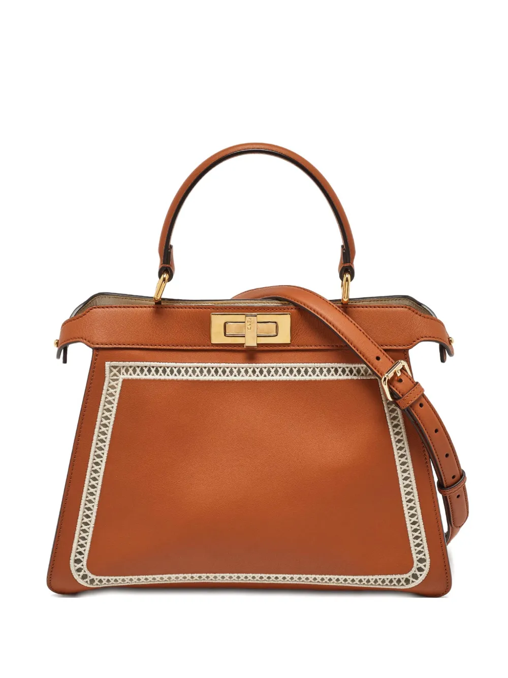 Fendi Pre-Owned Peekaboo ISeeU tote bag - Brown