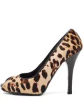 Dolce & Gabbana Pre-Owned 120mm leopard-print heeled sandals - Brown