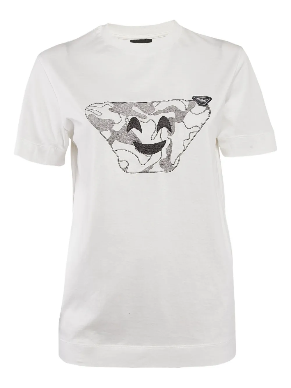 2020 smiley face camouflage T-shirt