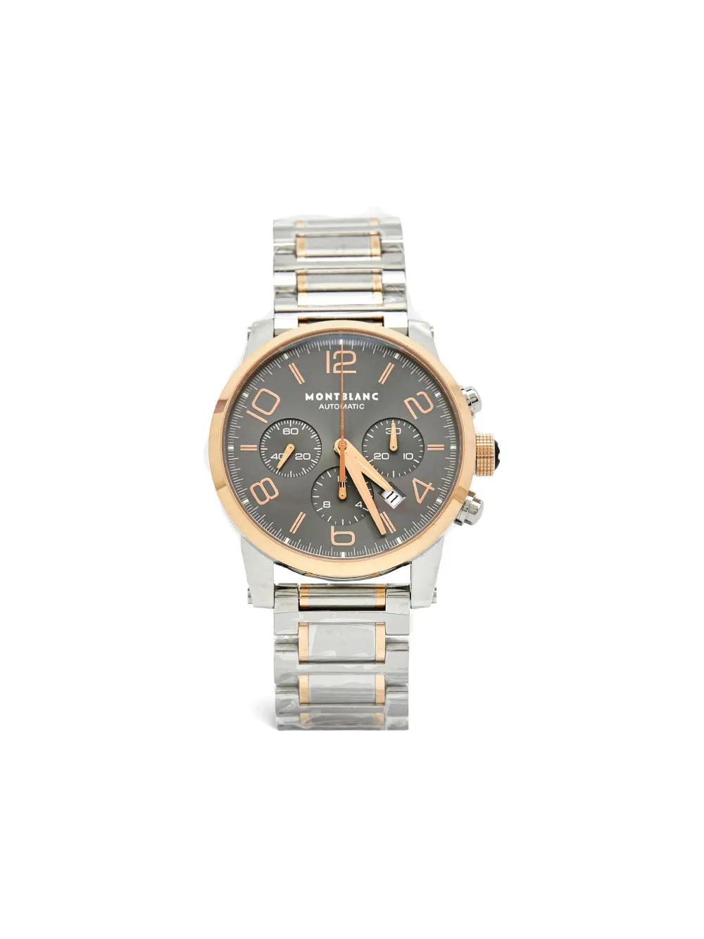 Montblanc Steel Gold Chronograph 40mm - シルバートーン Montblanc Steel Gold Chronograph 40mm - シルバートーン