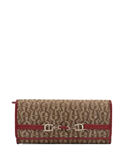 Aigner Vintage monogram wallet