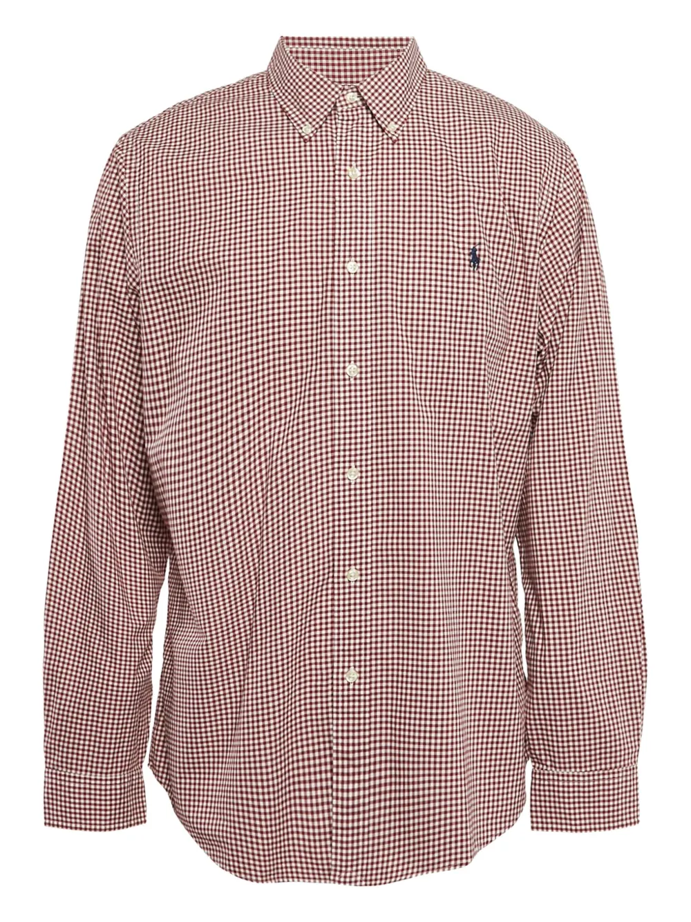 Polo Ralph Lauren Vintage gingham-check long-sleeve shirt | Red | Image 1