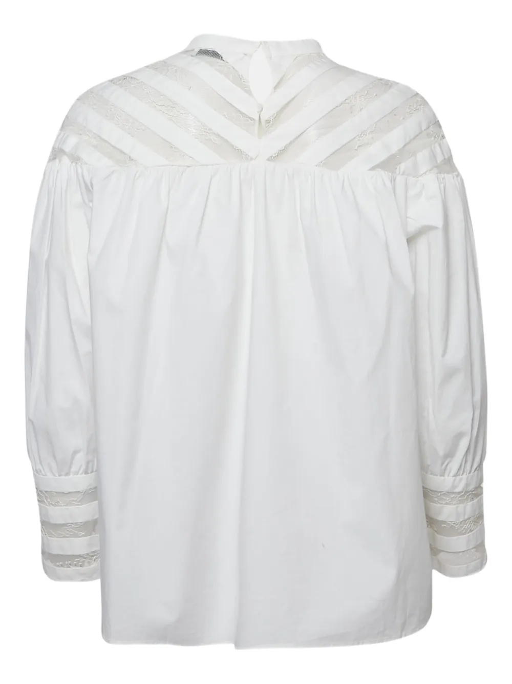 SANDRO pre-owned lace-trim blouse | Image 2