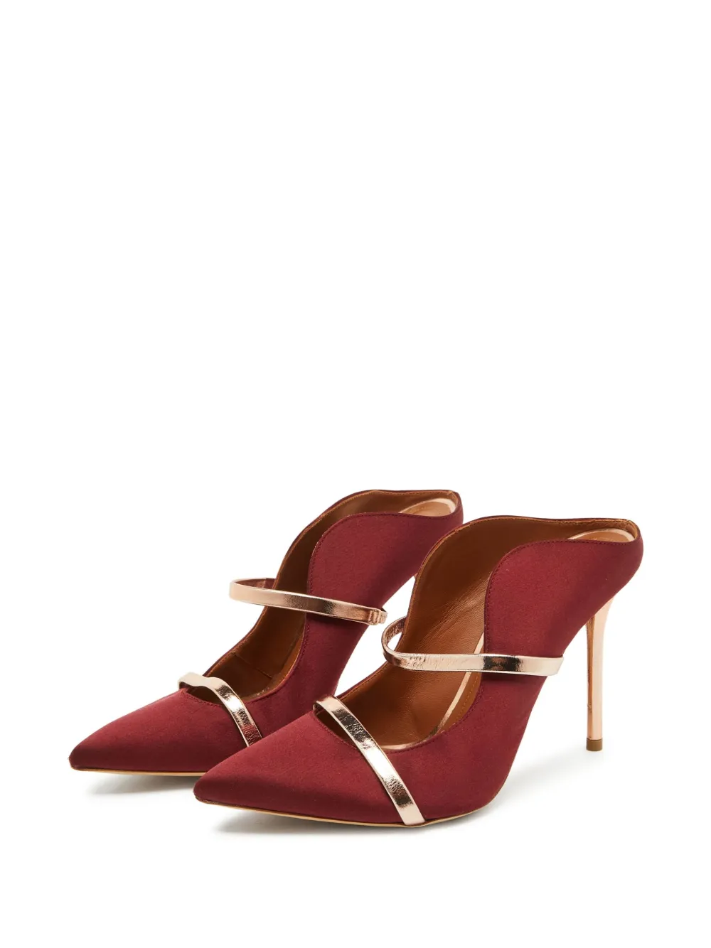 Malone Souliers pre-owned 100mm pointed-toe dual-strap mules | Image 2