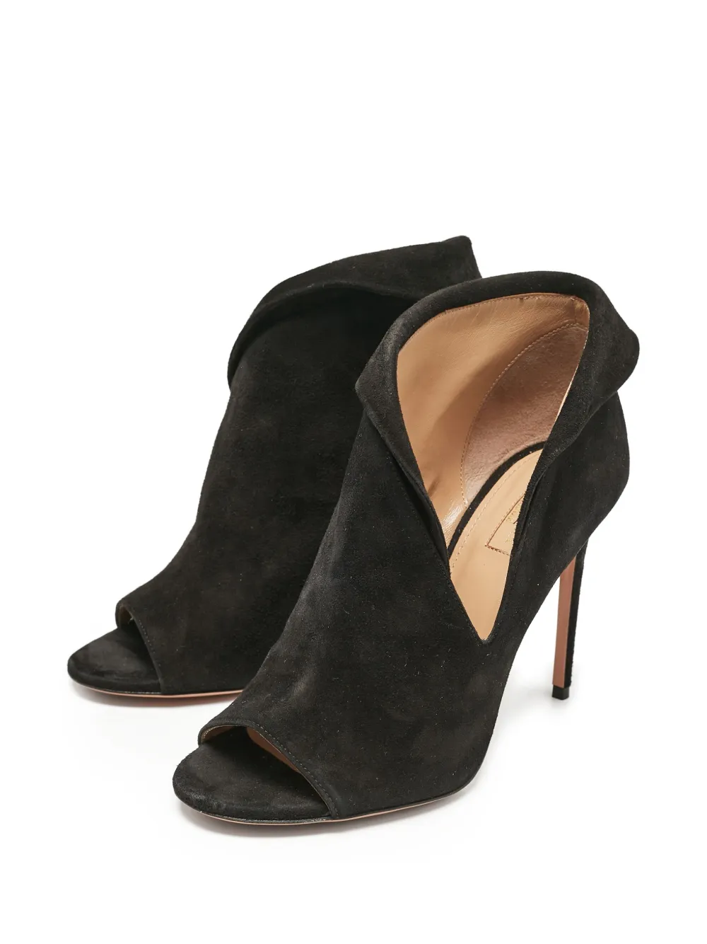 Aquazzura pre-owned 110mm suede pumps | Image 2