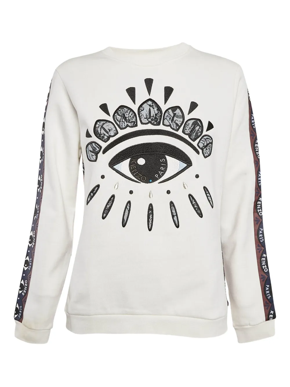 eye-motif sweatshirt