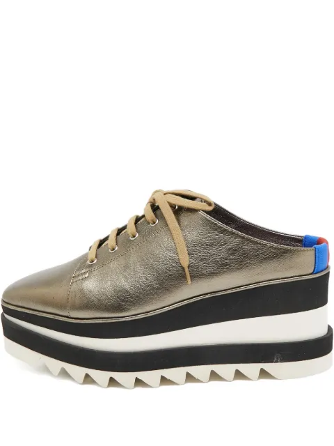 Stella McCartney Pre-Owned leather lace-up mules