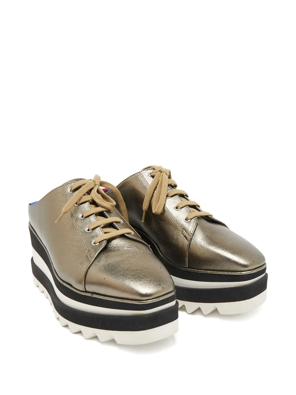 Stella McCartney Pre-Owned leather lace-up mules | Image 2