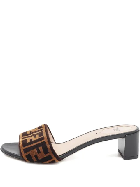 Fendi Pre-Owned FF-logo sandals