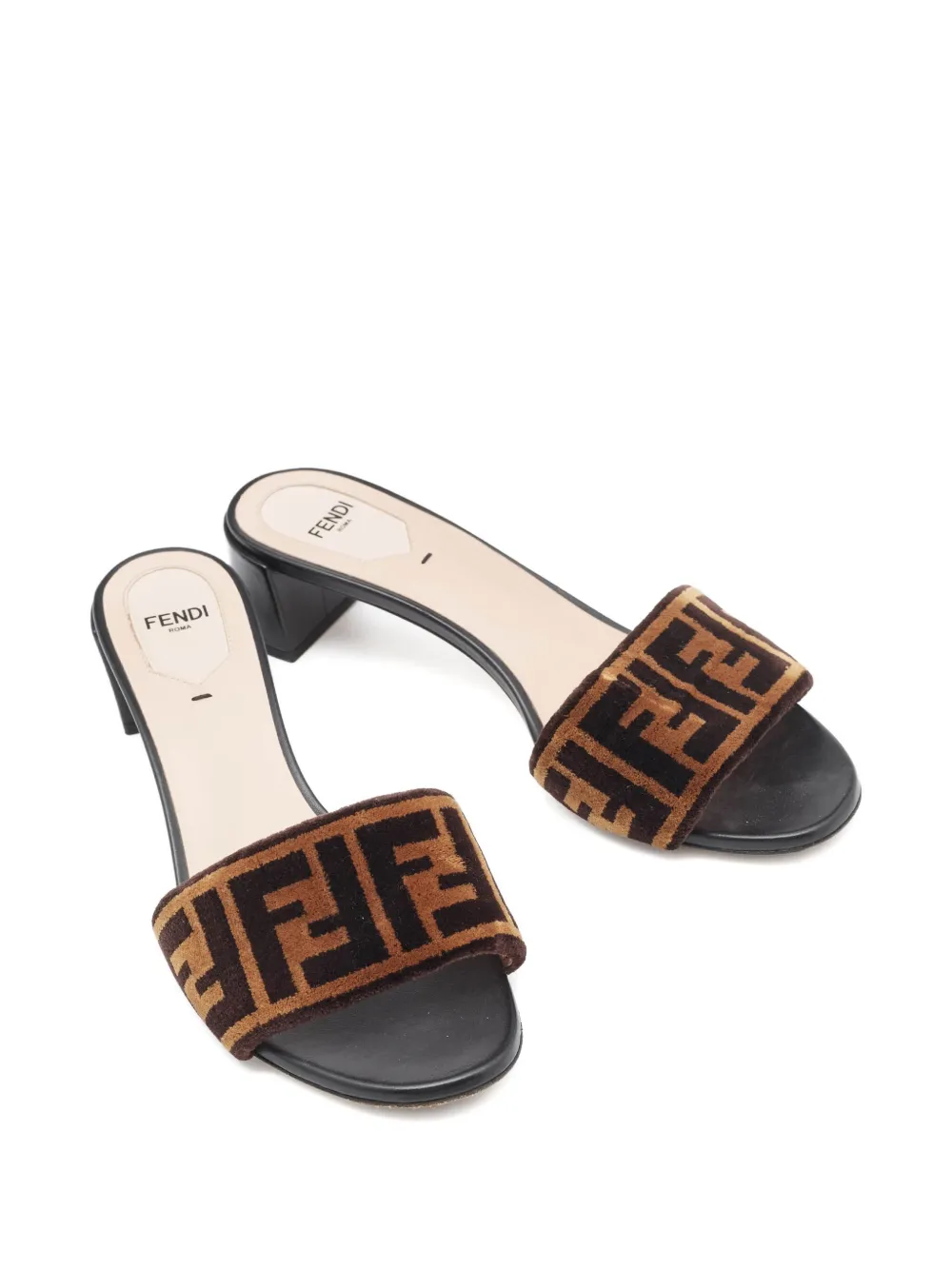 Fendi Pre-Owned FF-logo sandals | Image 2