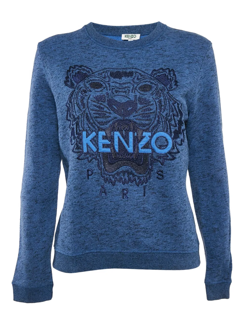 Kenzo Pre-Owned 2023 tiger-embroidered jumper | Blue | Image 1