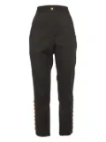 Dolce & Gabbana Pre-Owned 2024 tape-embellished trousers - Black