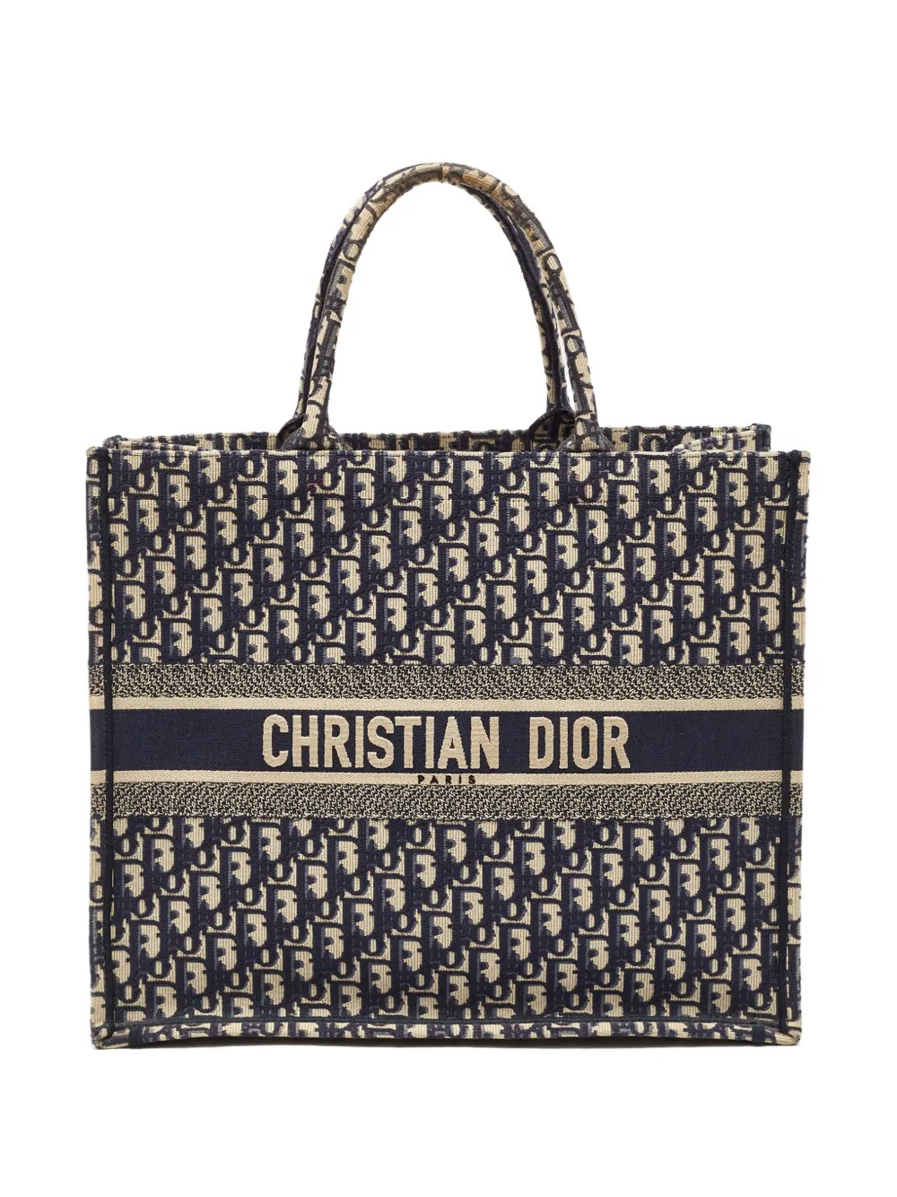 Christian Dior Pre-Owned Book tote bag - ブルー Christian Dior Pre-Owned Book tote bag - ブルー