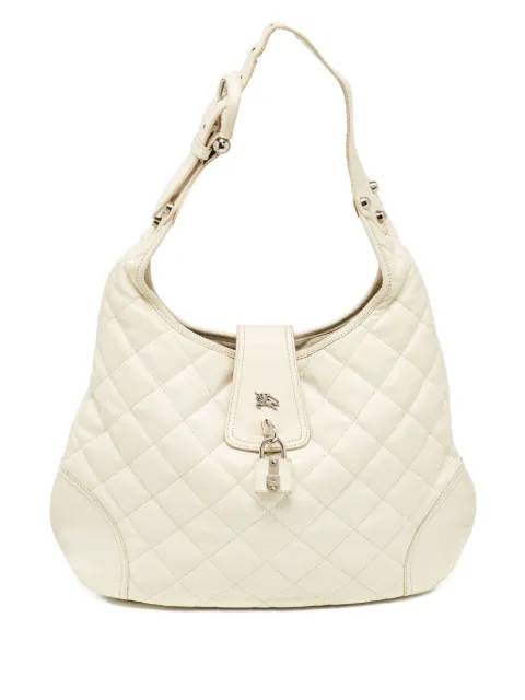 Burberry Pre-Owned quilted leather shoulder bag