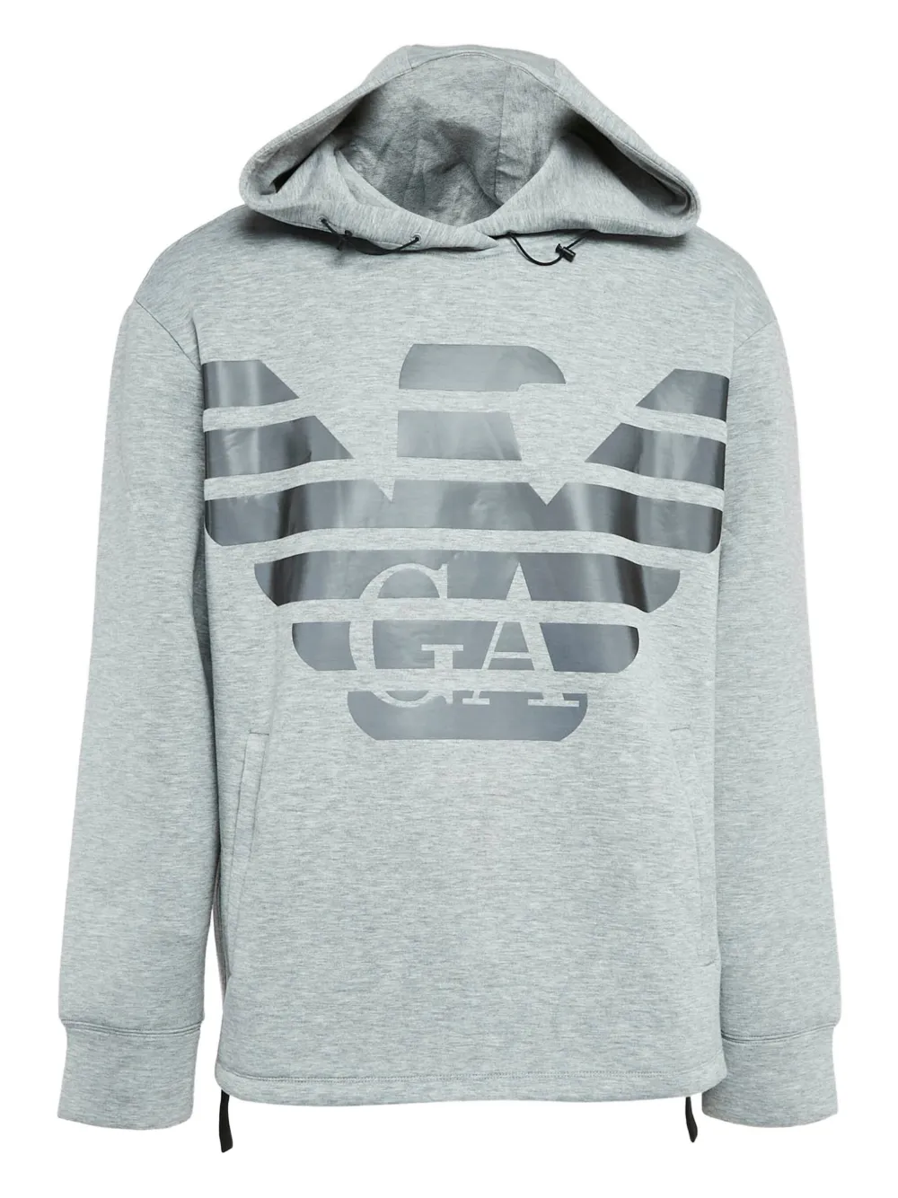 logo-print hoodie