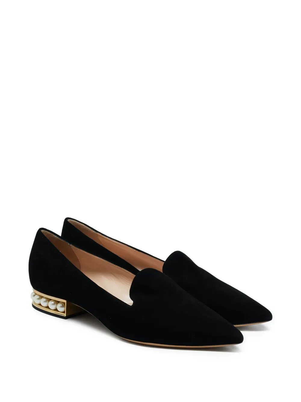 Nicholas Kirkwood pre-owned Casati pearl-embellished flats | Image 2