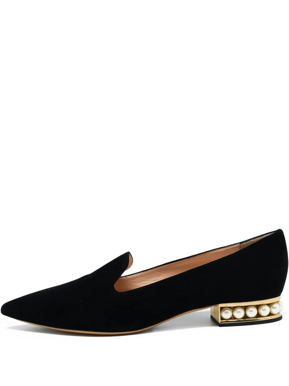 Pre-owned Nicholas Kirkwood  Casati Pearl-embellished Flats