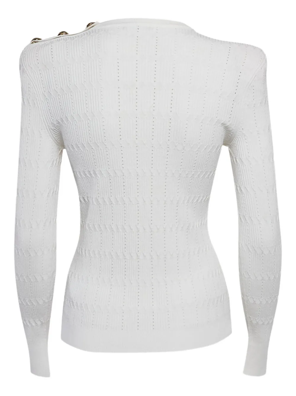 Balmain Pre-Owned ribbed-knit top | Image 2