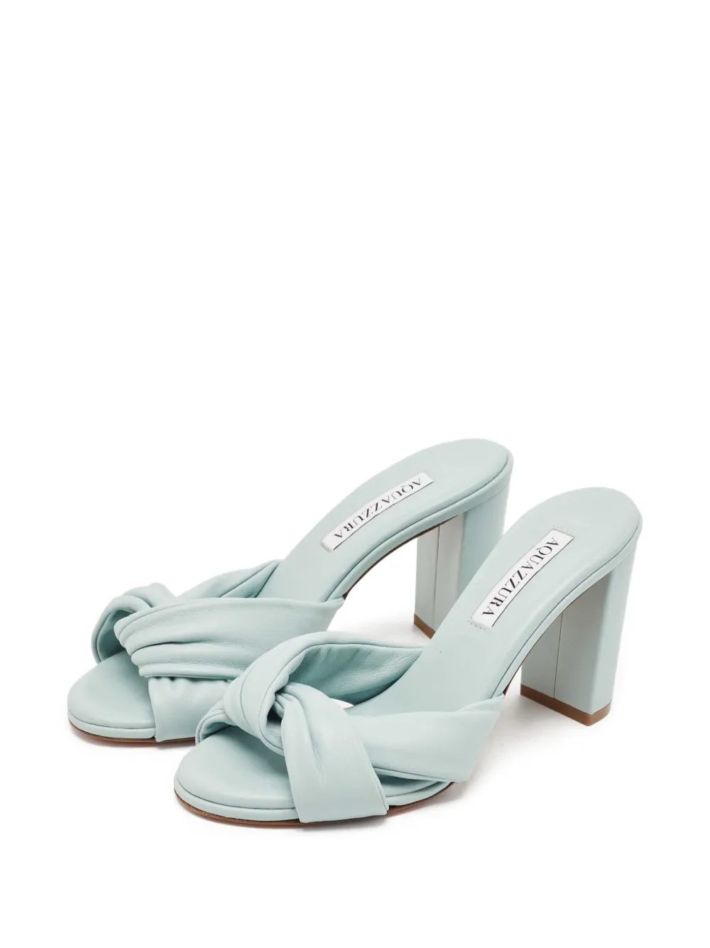 Aquazzura 80mm knot-detailing sandals | Image 2