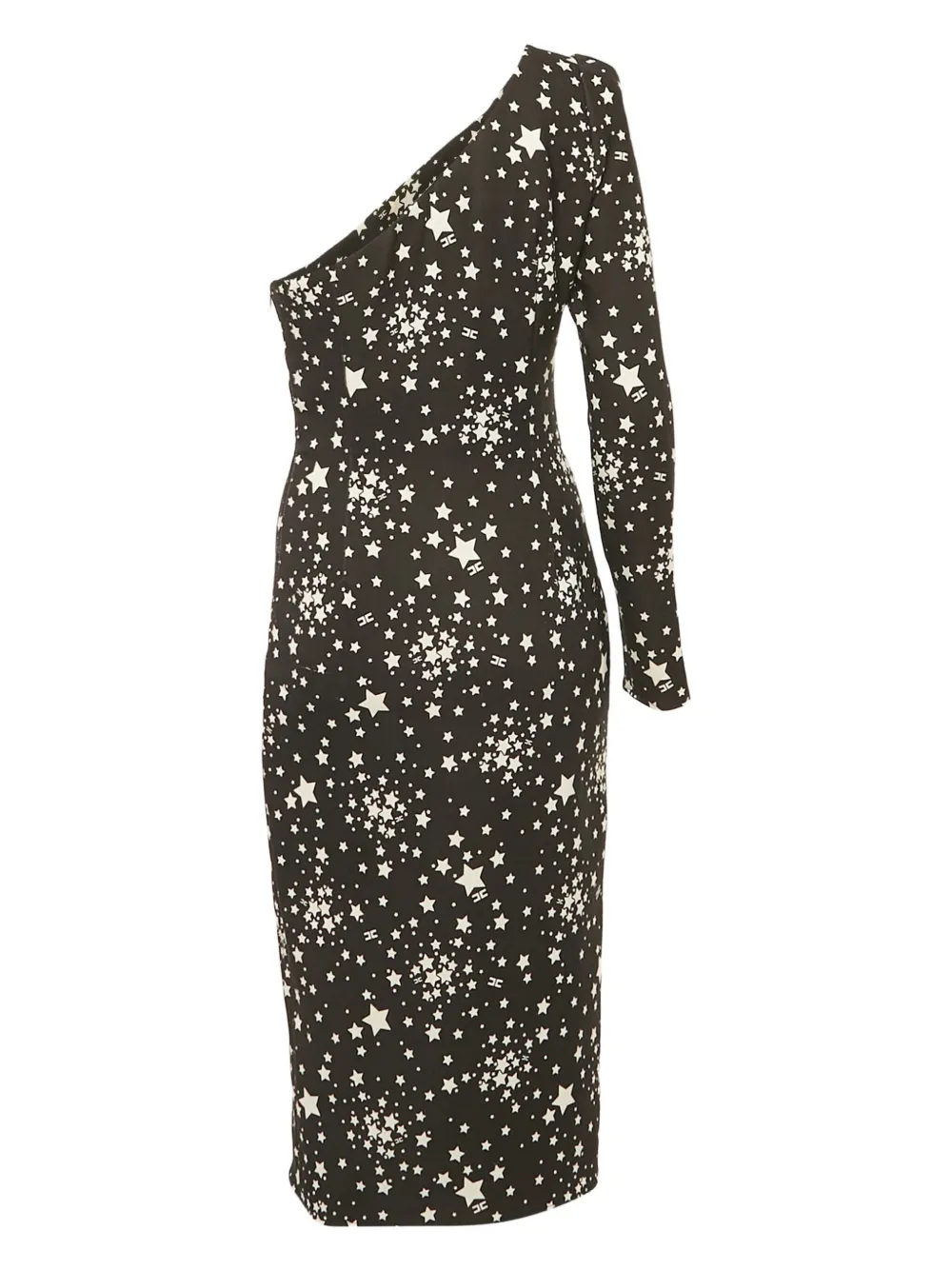 Elisabetta Franchi Pre-owned One-Shoulder-Kleid mit Stern-Print | Image 2
