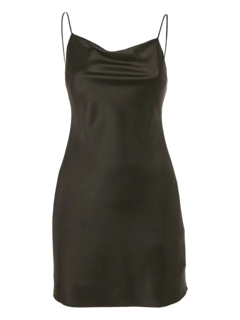 alice + olivia pre-owned satin slip dress