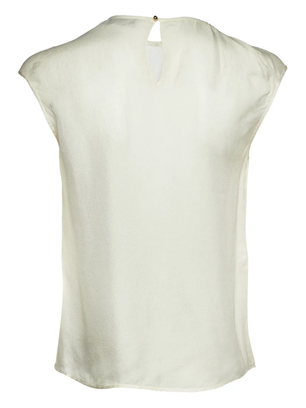 Carolina Herrera Vintage pre-owned floral-appliqué cap-sleeve top | Image 2