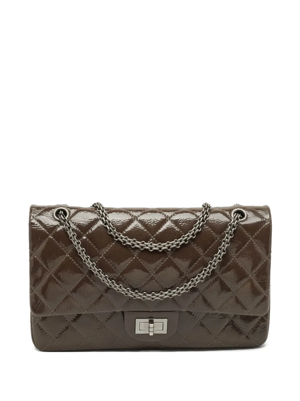 CHANEL Pre-Owned 2.55 ショルダーバッグ - グリーン CHANEL Pre-Owned 2.55 ショルダーバッグ - グリーン