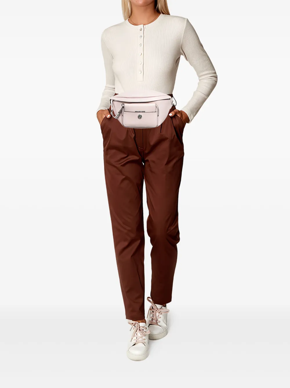 Michael Kors Vintage Maisie front-pocket belt bag | Image 2