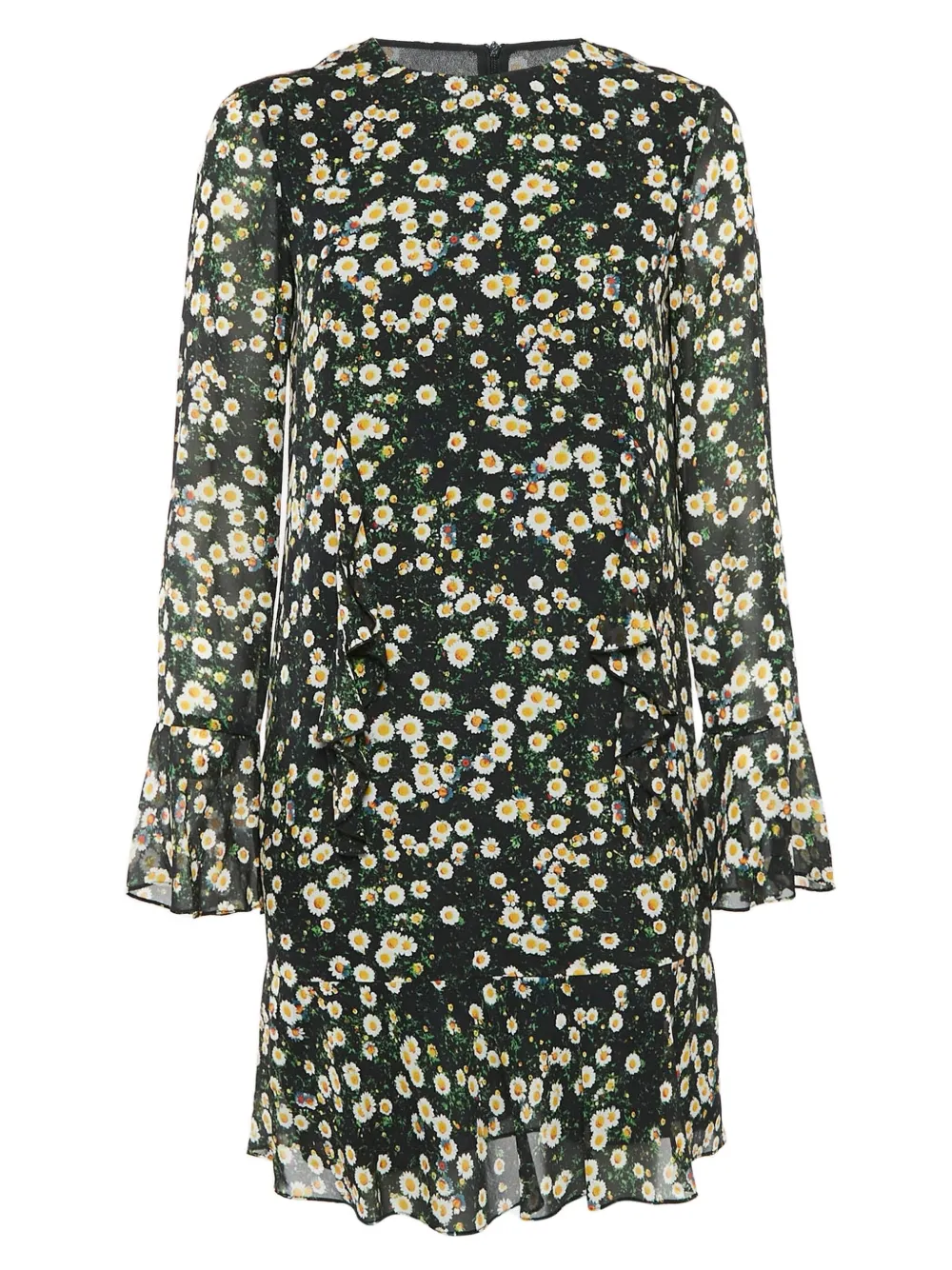 Moschino Pre-Owned floral-print mini dress | Black | Image 1