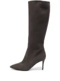 Giuseppe Zanotti Vintage knee-high pointed-toe boots - Grey