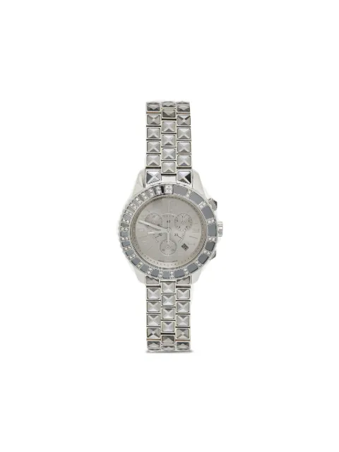Christian Dior Pre-Owned pre-owned Diamond Christal 36mm 