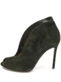 Gianvito Rossi 105mm leather heeled boots - Green